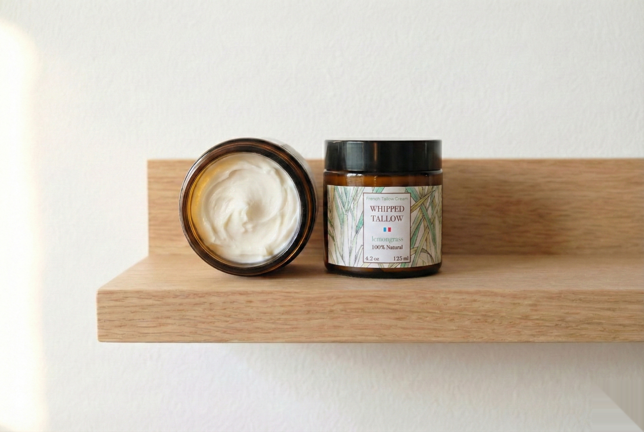 Baume Suif Citronnelle - Pot Ambré