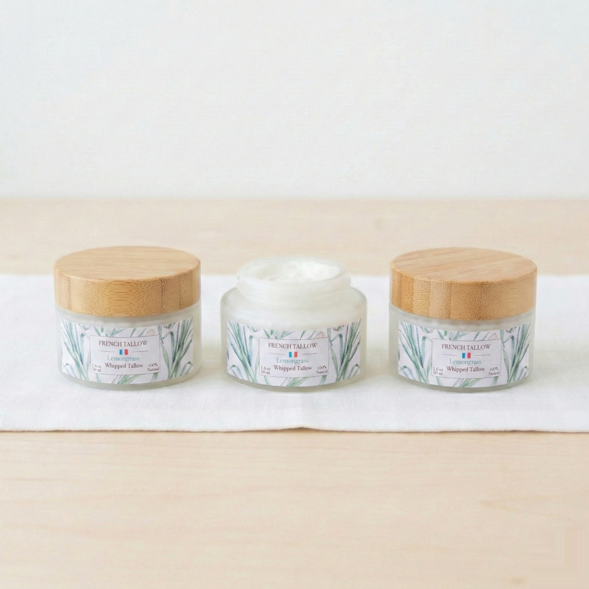 Baume Suif Citronnelle - Pot Bambou