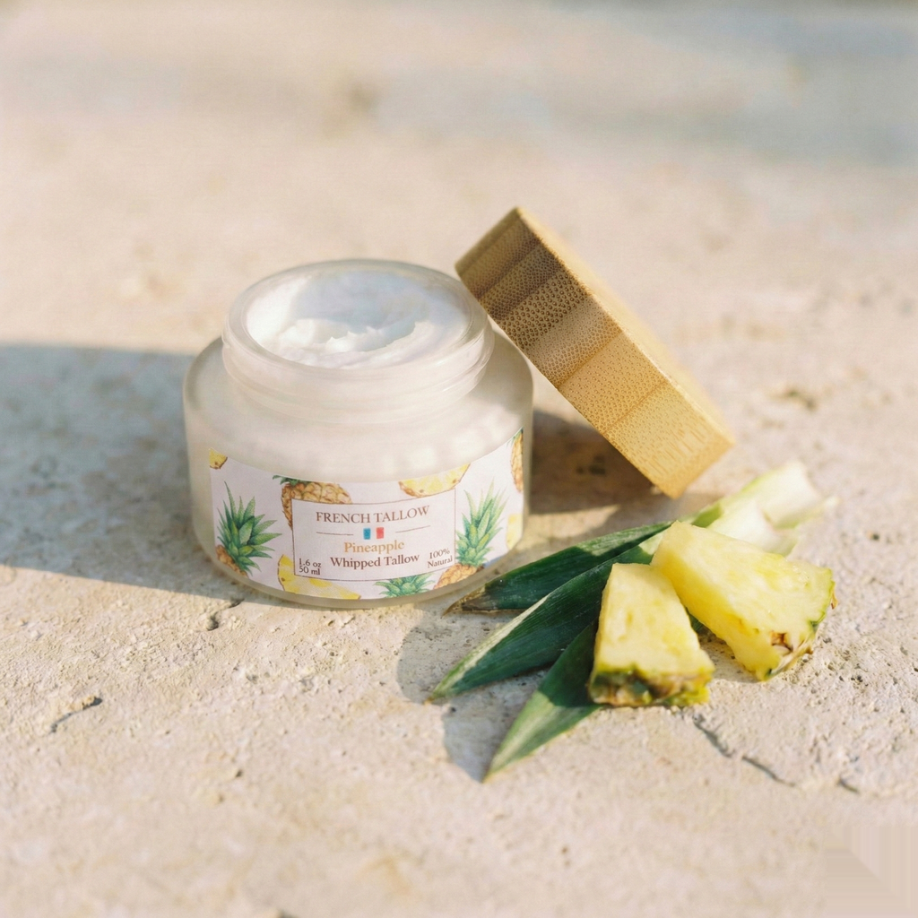 Baume Suif Ananas - Pot Bambou