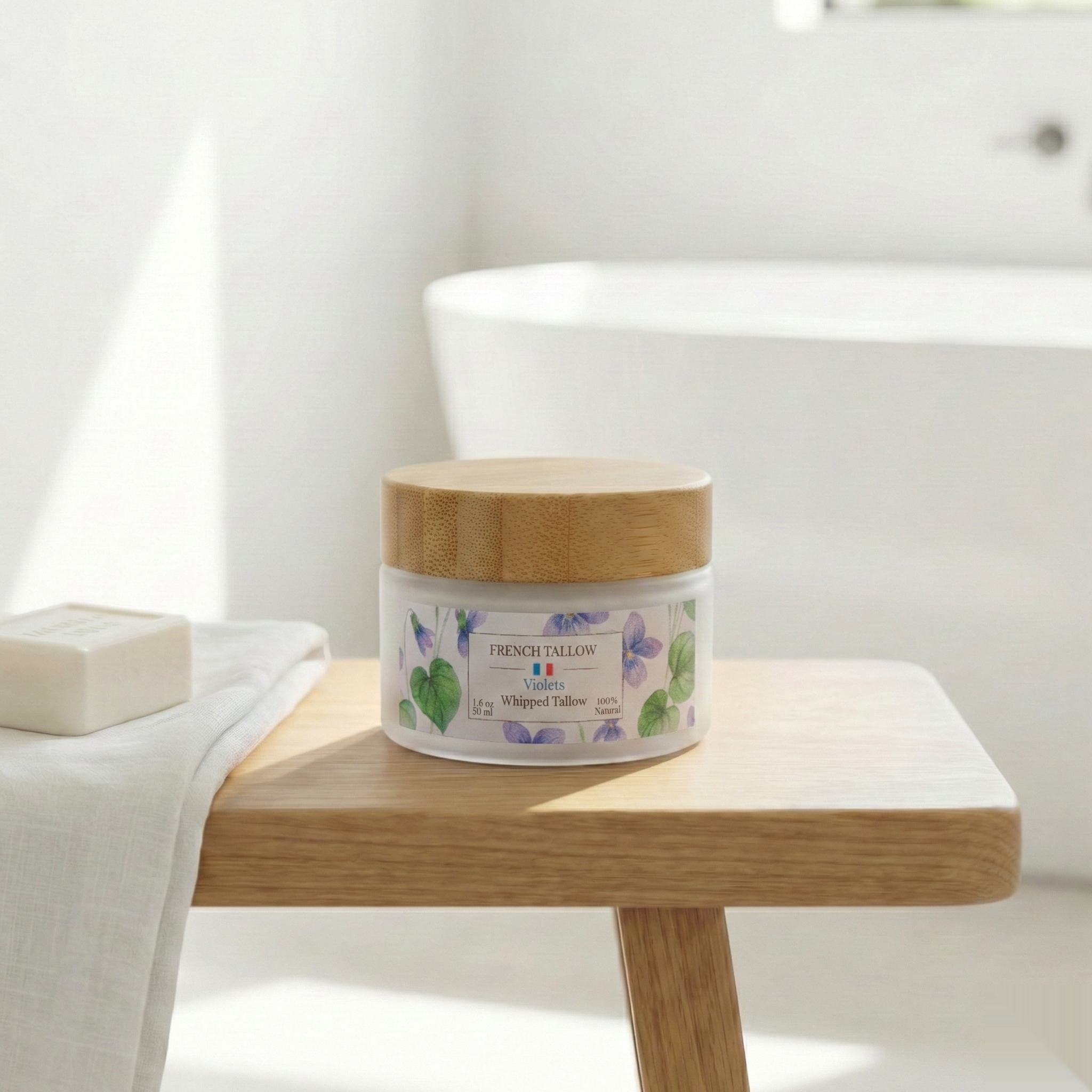 Baume Suif Violette - Pot Bambou