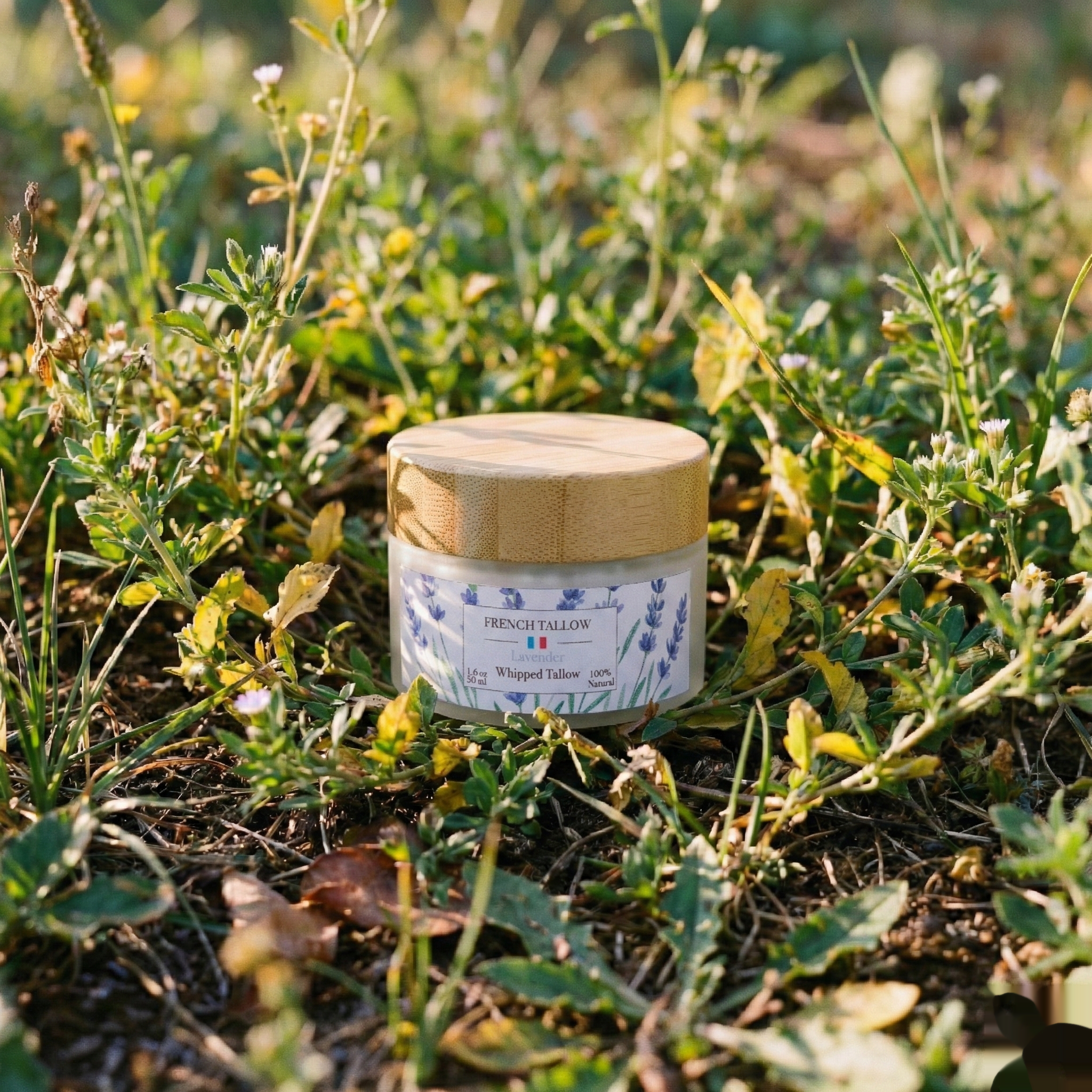 Baume Suif Lavande - Pot Bambou