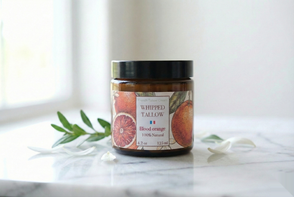 Baume Suif Orange Sanguine - Pot Ambré