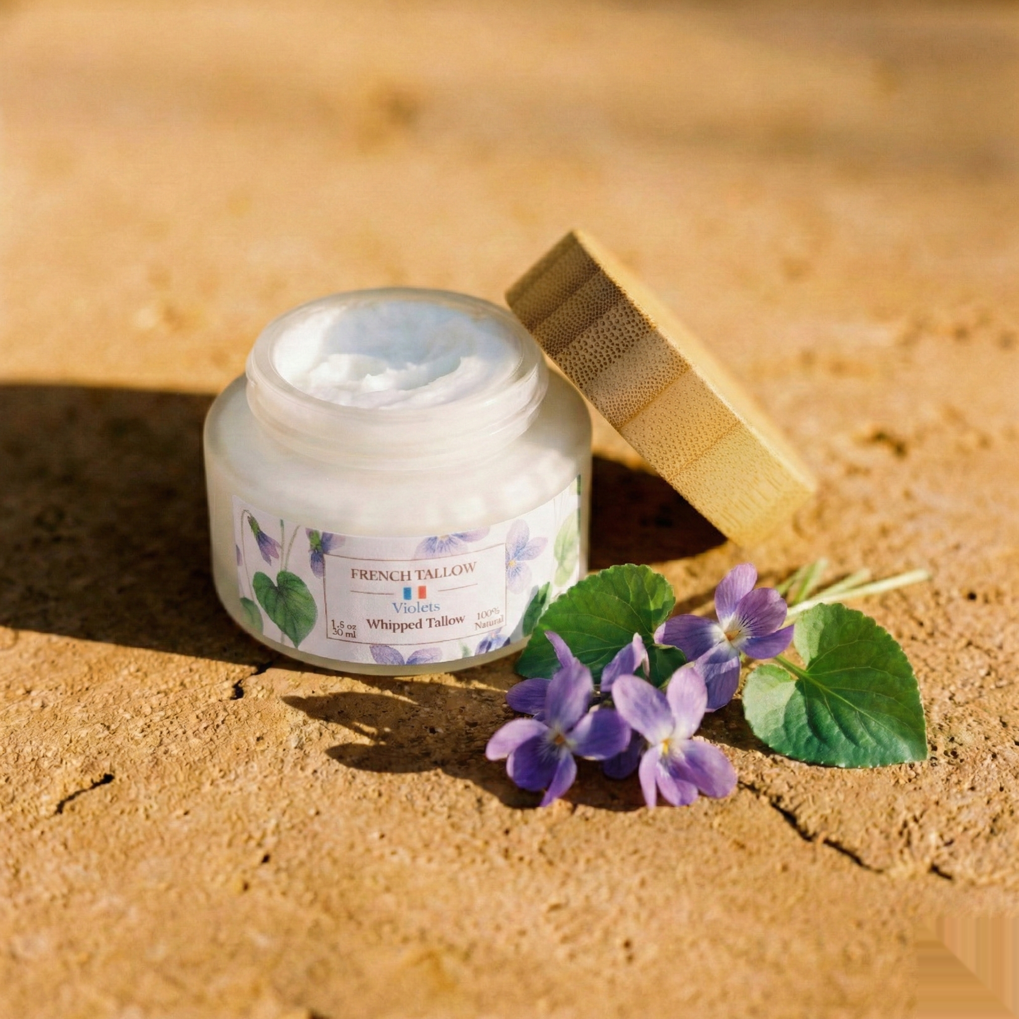 Baume Suif Violette - Pot Bambou