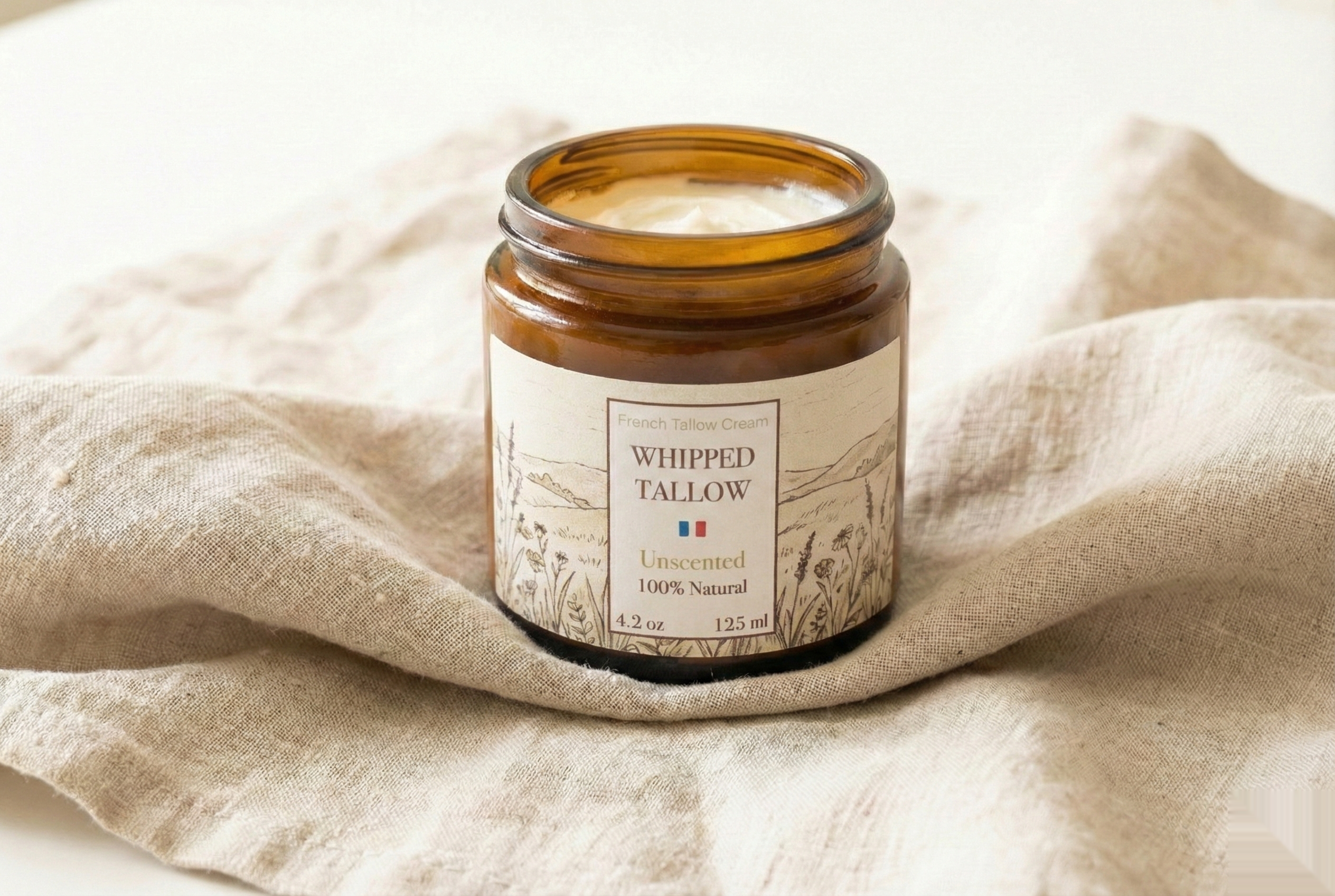 Baume Suif Sans Parfum - Pot Ambré