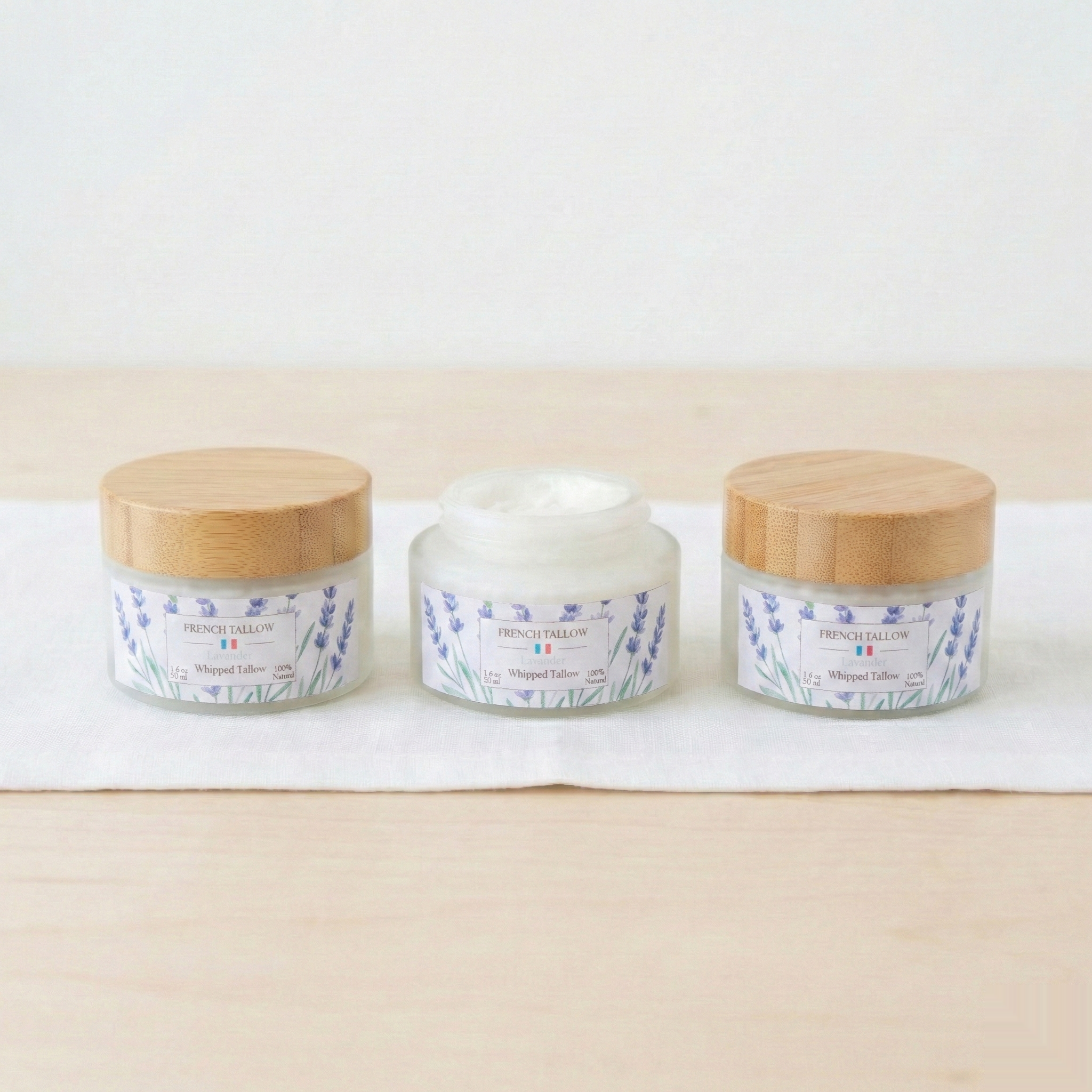 Baume Suif Lavande - Pot Bambou