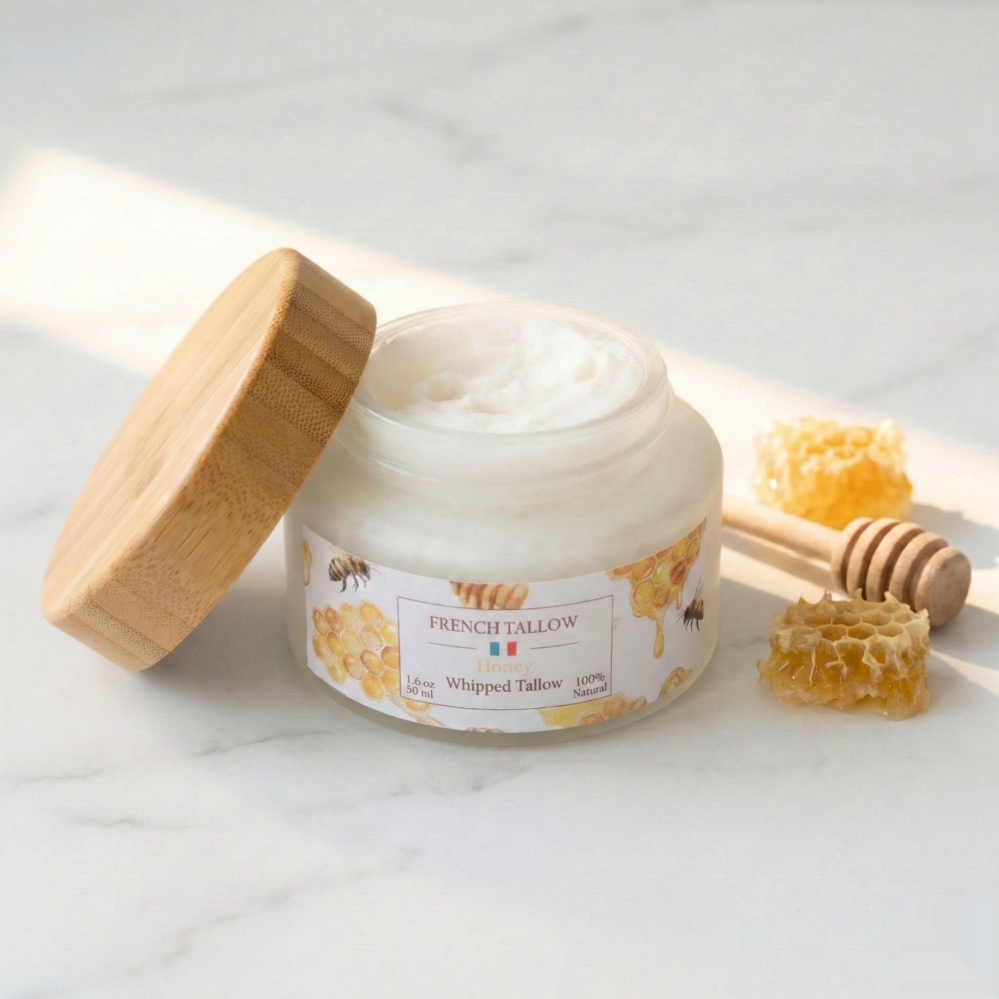 Baume Suif Miel - Pot Bambou