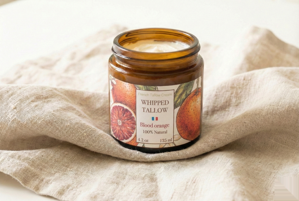 Baume Suif Orange Sanguine - Pot Ambré