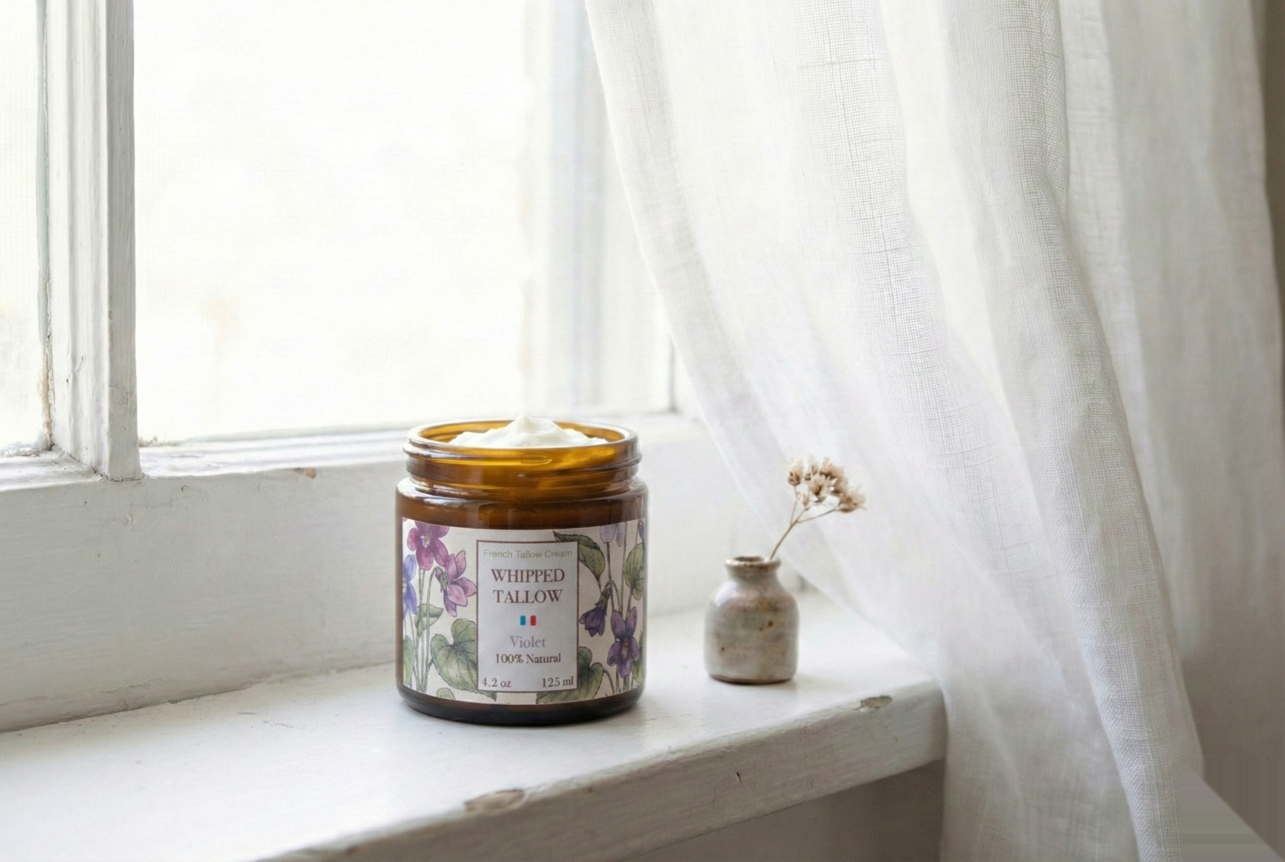 Baume Suif Violette - Pot Ambré