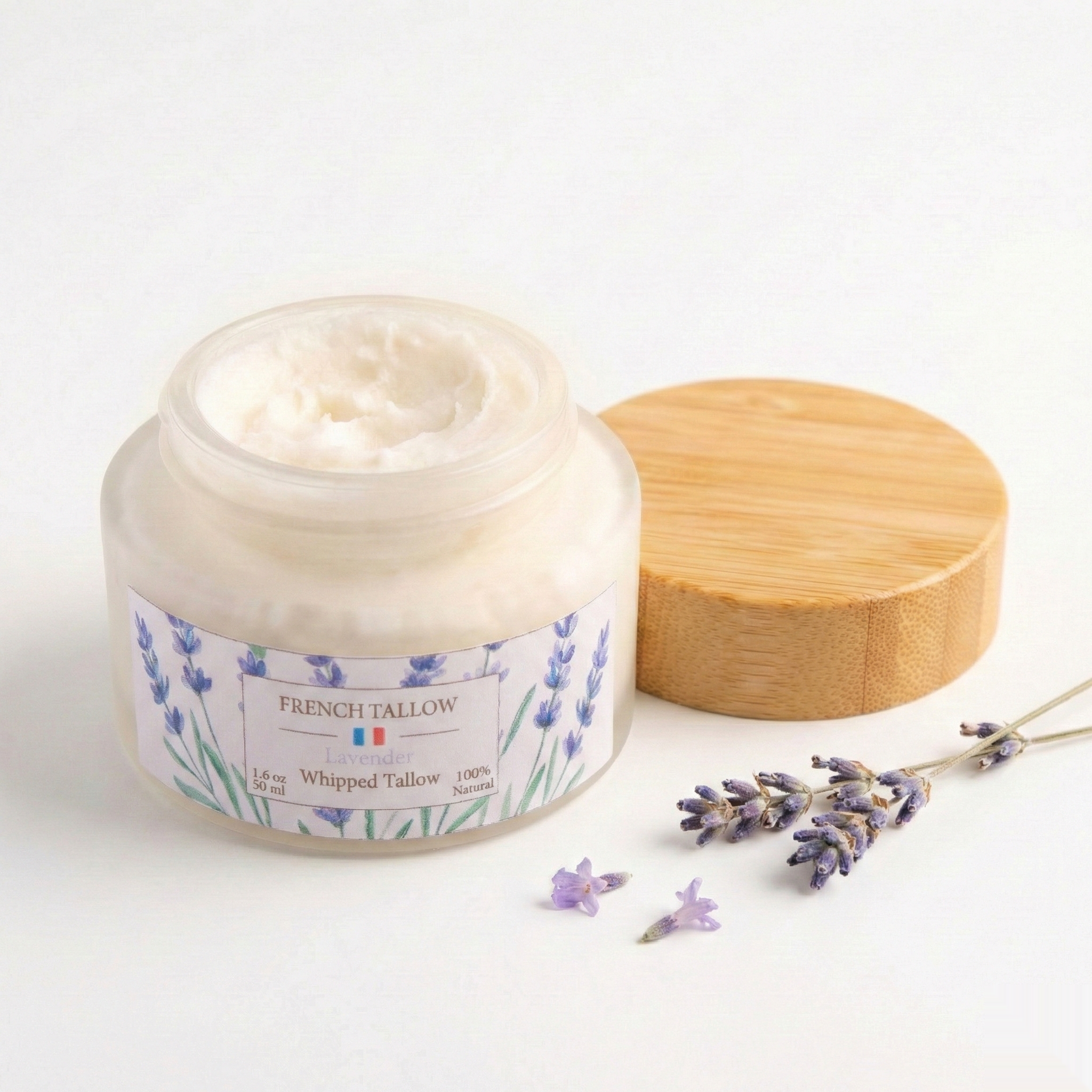 Baume Suif Lavande - Pot Bambou