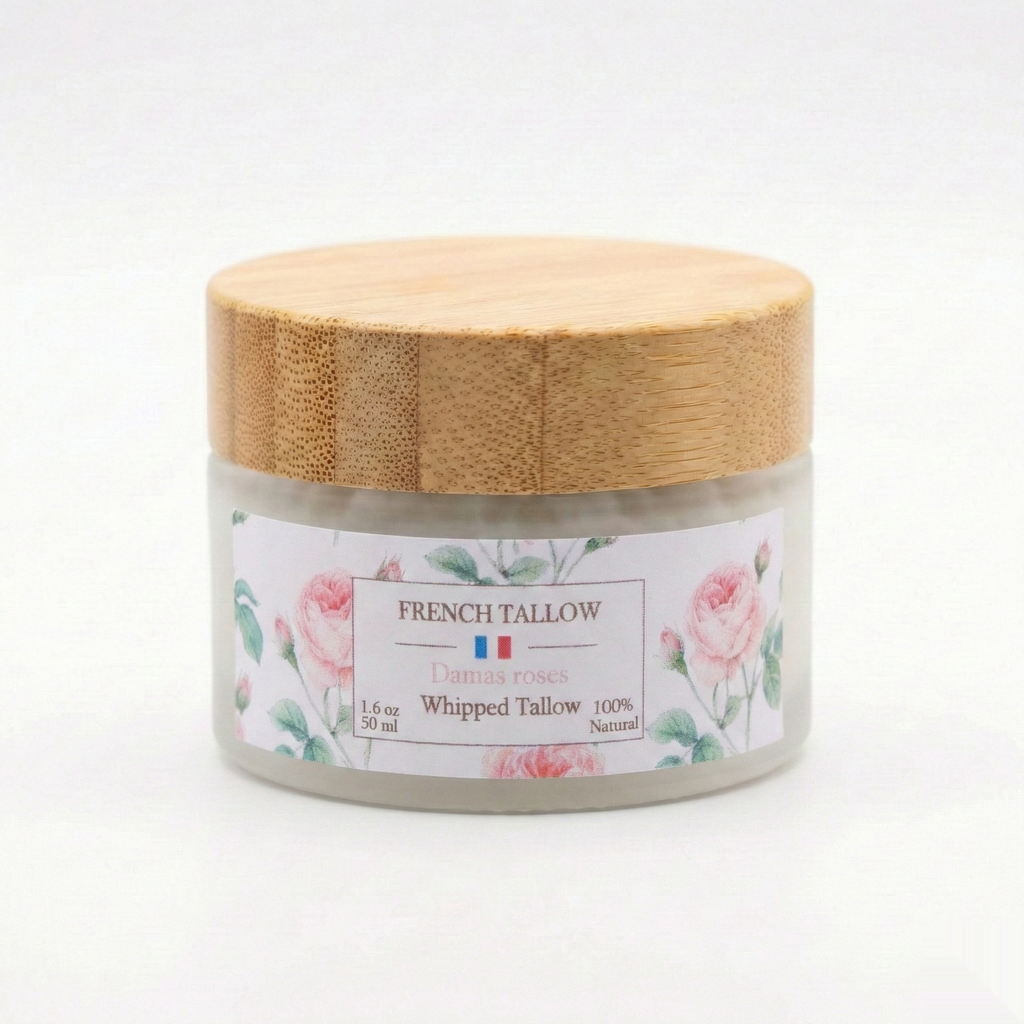 Baume Suif Rose de Damas - Pot Bambou