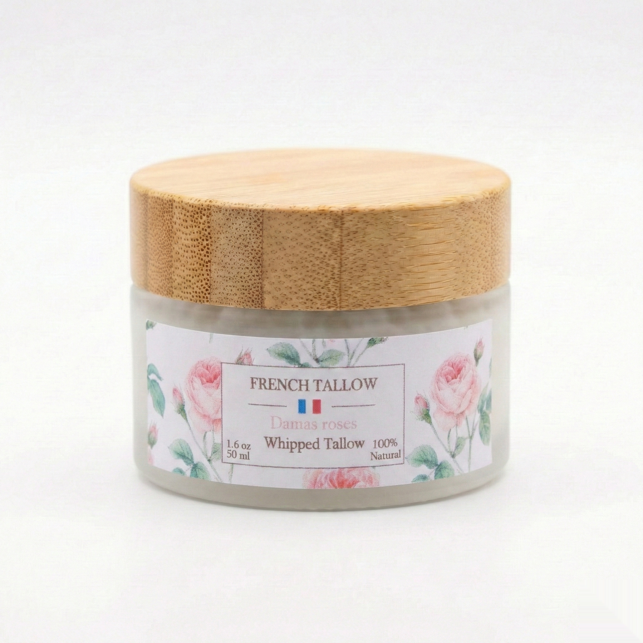 Baume Suif Rose de Damas - Pot Bambou